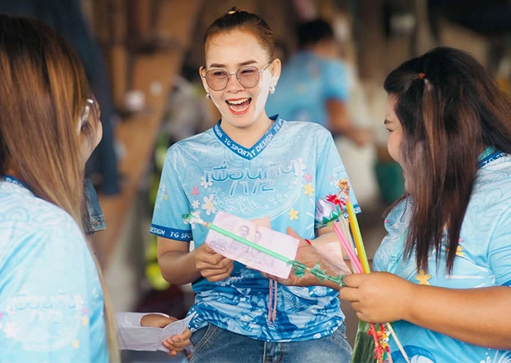 รับผลิตเสื้อกิจกรรม กีฬาสี